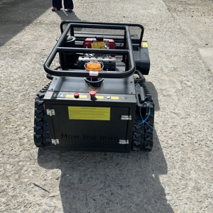 China Remote-controlled Tracked Robotic Lawnmower with Factory Price - Product Image 3