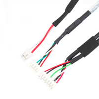 Kabel Rakitan Inti Tembaga JST Ph2.0 PHR-7P PHR-4 PHR-3 PHR-2 Berisolasi PVC 4-Pin Pitch untuk Aplikasi Komputer
