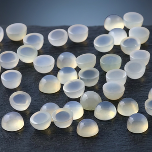 Natural White <b>Rainbow</b> Moonstone Faceted Cut Loose Gemstone High Quality Third Party Certified for Jewelry Making - Product Image 1