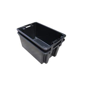 Hot <strong>Sale</strong> Plastic Nestable and Stackable Vegetable Box Plastic <strong>apple</strong> Nestable Box 600x400x300 - Product Image 1