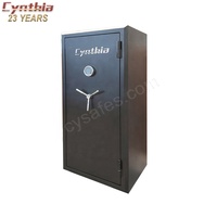 Fourniture d'usine Gun Safe 28-gun Capacity Vault Coffres-forts Double Portes Gun Safe Box