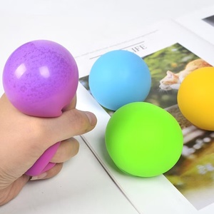 6CM Novelty TPR Colorful Flour <b>Squishy</b> Squeeze Ball Toys for Stress Relief Hands-on Skill Development for Kids - Product Image 3