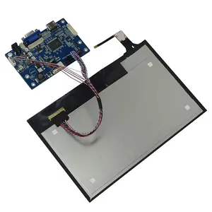 600nits 10.1 inch 1280x800 IPS TFT LCD hiển thị ánh sáng mặt trời có thể đọc được 10.1 inch tùy chọn cảm ứng điện dung màn hình với bảng điều khiển