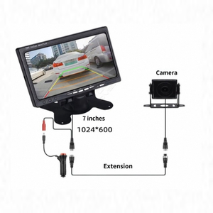 ชุดกล้องมองหลังติดรถบรรทุกขนาด 7 นิ้ว พร้อมจอภาพ ได้รับการรับรองคุณภาพจากเกาหลี - Product Image 3