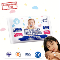 Lingettes jetables en tissu non tissé rafraîchissantes pour le nettoyage rapide de la peau, lingettes de sport, lingettes pour bébés et enfants