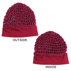 HZM-26064 Bonnet de sport pour <span class=keywords><strong>femme</strong></span>, respirant, ajustable, extensible, en polyester, pour usage quotidien - Product Image 3