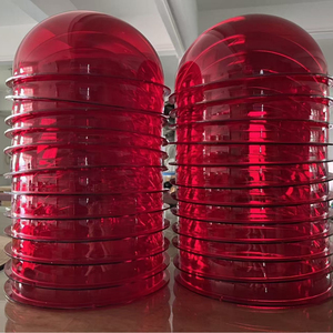 Cubierta Semiesférica Transparente de Acrílico, Cubierta Protectora Contra el Polvo, Decoración Personalizada, Cubierta Semitransparente de Color - Product Image 4