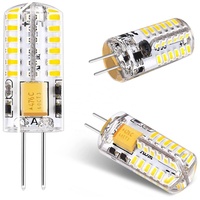Powerfrugal G4 3014 Mini Lampes LED Maïs 48 LED SMD AC/DC 12V 1.8W 2700-6500K Capteur de Luminosité Bouton Manuel Sans Scintillement Aménagement Paysager