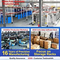 Scaffalatura Industriale in Acciaio Senza Bulloni ad Alta Capacità di Carico con Rivestimento in Polvere per Organizzazione Merci nei Centri di Distribuzione
