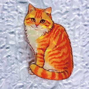 Pince à cheveux en PVC motif chat mignon, pince requin 3D, pince à cheveux pour femme, accessoires de mode pour cheveux en forme de chaton, vente en gros - Product Image 6
