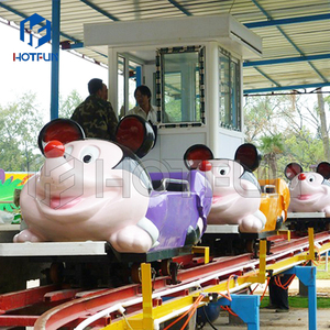 Parc d'attractions attractions Funfair Manèges Crazy Mouse Roller Coaster Kids Theme Park Roller Coaster Ride à vendre - Product Image 4