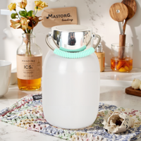 Meilleure vente en stock, mini bouteille d'eau isolée mignonne et durable en acier inoxydable, tasse à café à double paroi pour étudiants
