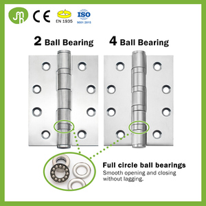 บานพับประตูแบบตะวันออกกลาง คุณภาพดี ขัดเงา สีทอง 2BB สำหรับงานหนัก - Product Image 3