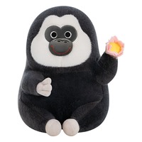 2025 AIFEI jouet blanc face singe moche mignon Lotus gorille en peluche jouet enfants dormir poupée oreiller