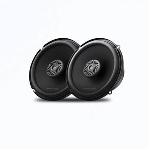 Haut-parleurs de voiture coaxiaux 2 voies HM pour FIT-6F de 6,5 pouces en fer, 4 ohms, avec <span class=keywords><strong>tweeter</strong></span>, 12 V CC, garantie 1 an, noirs, pour rénovation/mise à niveau - Product Image 1