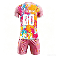 Jersey Sepak Bola Berkualitas Tinggi 2026, Bahan Bernapas, Cetak Transfer Panas, Kerah O, Lengan Pendek, untuk Remaja, Latihan Sepak Bola Harian Musim Panas, Grosir