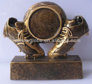 Chaussure de football en résine <span class=keywords><strong>mini</strong></span> trophée - Product Image 2