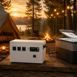 Générateur solaire polyvalent H-Series 1200W Triple AC USB-C 12V PV en AC Charge murale LCD Maison Camping - Product Image 6