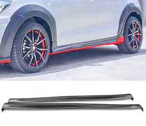 Para <span class=keywords><strong>Suzuki</strong></span> <span class=keywords><strong>Swift</strong></span> 2017-2021 nuevo coche labio delantero difusor trasero labio faldones laterales Kit de carrocería Material ABS gancho de remolque actualización salida de fábrica - Product Image 2