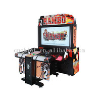 Machine de jeux de simulation de tir, à bas prix, 2 joueurs, borne d'arcade, Rambo,