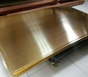 Plaque en laiton C2200 C2801 H90 H62 Cuzn10 Cuzn37, placage or 97%, 345MPa, 35%, pour connecteur de borne électronique, soudage, fabrication - Product Image 5