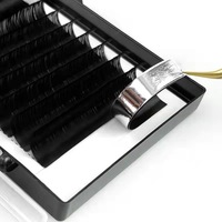 Faux cils et outils de marque, plateaux d'extension en vison, boucles d'oreilles, extensions de cils en soie, vente en gros