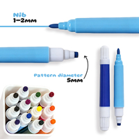 Marqueur double pointe pour enfants, stylo de dessin artistique pour l'école