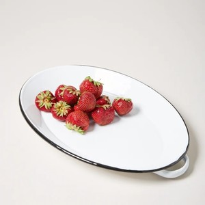 Utensilios esmaltados de 30cm para restaurante, con logotipo personalizado impreso, para hornear pizza, redondos de metal, con mango - Product Image 6