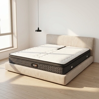 Matelas Ergonomique Ultra Confortable de Qualité Supérieure, Fin, Livré en Boîte, Antidérapant, Facile à Installer