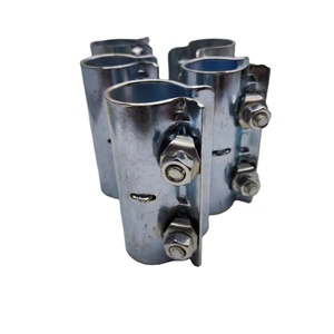 Raccords de tube demi-coupleur en acier Q235, types pivotants/fixes, collier de serrage pour pièces <span class=keywords><strong>d</strong></span>'<span class=keywords><strong>échafaudage</strong></span> et <span class=keywords><strong>d</strong></span>'échelle 48,6x48,6 - Product Image 2
