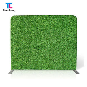 Precio de fábrica TianLang 10*8 pies Color vivo 3x3 pared trasera soporte de exhibición de tela de aluminio para grandes eventos - Product Image 2