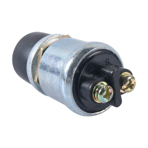 Interrupteur à bouton-poussoir 12V 10A 1NO non éclairé en alliage de zinc IP65 à bornes à vis pour voiture et bateau - Product Image 5