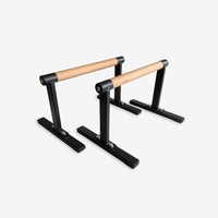 Barres parallèles en bois pour votre entraînement de calisthénie en salle de sport