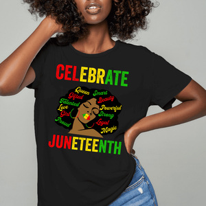 Trasferimento Termico DTF Personalizzato per T-shirt con Scritta 'Freedom Since 1865' per Donne <span class=keywords><strong>di</strong></span> Colore - Product Image 5