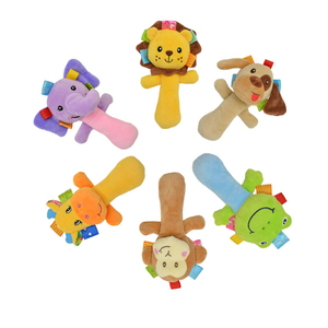 OEM ODM-campana de sonido bb personalizada para bebés, animales de peluche suaves con sonido de tela múltiple, fabricante profesional, sonajeros para bebés, Juguetes - Product Image 5