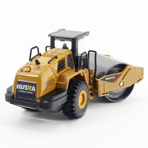 SJY-1815 1:60 Die-cast Engineering Construction <b>Cars</b> <b>Model</b> Die Cast <b>Toys</b> Mini Diecasting Roadroller Diecast Road Roller Trucks - Product Image 2