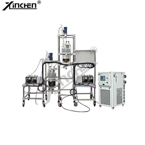 5l 20l 50l 100l Jacketed Glass Reactor reaction vessels