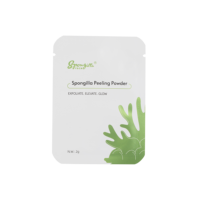 COSMOTEK Chine – Kit de peeling bio à base de poudre de spicules d'éponge, traitement de peeling cutané naturel 20 fois plus efficace, 30-50 % d'ingrédients actifs