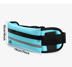 Sac banane léger et imperméable, sac de sport pour téléphone portable, sac multifonctionnel mini pour la course à pied, la marche, la randonnée, pour la salle de sport - Product Image 2