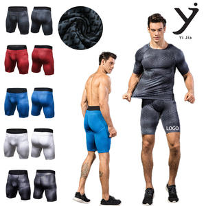 Pantalones Cortos Deportivos para Hombre, Impresos en 3D, para Entrenamiento, Fitness, Running y Deportes, Elásticos, Ajustados, de Secado Rápido, en Oferta - Product Image 2