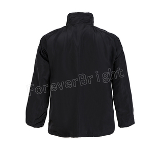 Premium Soft Polyester Waterproof <strong>Black</strong> <strong>Rain</strong> Coat <strong>Rain</strong> <strong>Jacket</strong> With Custom logo - Product Image 3