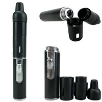 Briquet à butane multifonctionnel portable en métal gravé avec logo publicitaire, design long et élégant, pour aromathérapie