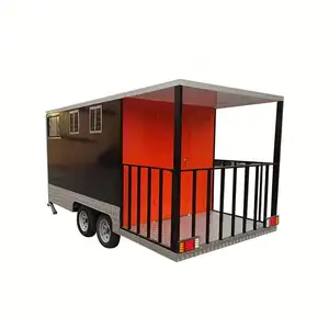 mobile catering trailer food truck food trailer new zealand standard food caravan trailer