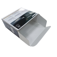 Boîte en papier kraft personnalisée, recyclable, gaufrage, laminage mat, boîte pour appareil photo, boîte pour électronique, emballage pour produits grand public