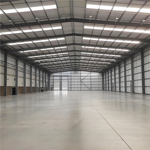Edificio Prefabbricato <span class=keywords><strong>in</strong></span> <span class=keywords><strong>Acciaio</strong></span> Moderno e Pratico, Economico, Ignifugo, a Installazione Rapida, per Officine - Product Image 3