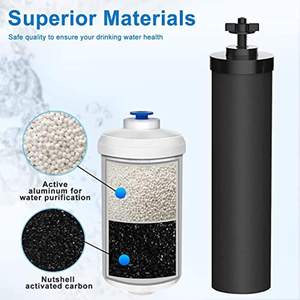 Remplacement pour système de filtration d'eau BB9-2, filtres noirs, filtres au fluorure pour Berkey - Product Image 6