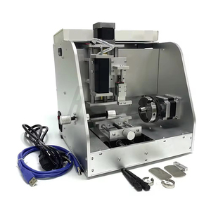 เครื่องแกะสลักขนาดเล็ก AM30 สำหรับงานแกะสลักภายในและภายนอกเครื่องประดับ เช่น แหวน ไฟแช็ก การ์ดสัตว์เลี้ยง ของแขวน กำไลข้อมือ พร้อมมอเตอร์สเต็ปเปอร์ 42 ตัว - Product Image 4