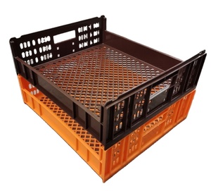 cheap price 550x480x165 mm food grade bakery reusable stackable Hire Bread Tray bread plastic crate for supermarket Bread Bakery