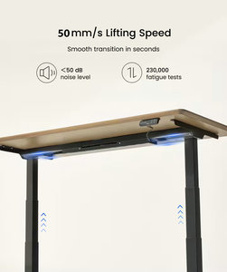 เฟรมโต๊ะปรับระดับความสูงได้ 3 ระดับ <span class=keywords><strong>FlexiSpot</strong></span> Flagship E7 มอเตอร์คู่ รับน้ำหนักได้ 160 กก. ความเร็ว 50 มม./วินาที เหมาะสำหรับใช้ในสำนักงานและที่บ้าน - Product Image 3