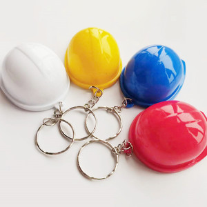 Bonito logotipo personalizado regalo simulación 3D Mini construcción casco de seguridad abrebotellas llavero - Product Image 5